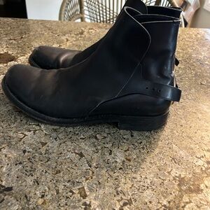 Prada Men’s Black Leather Chukka Boots